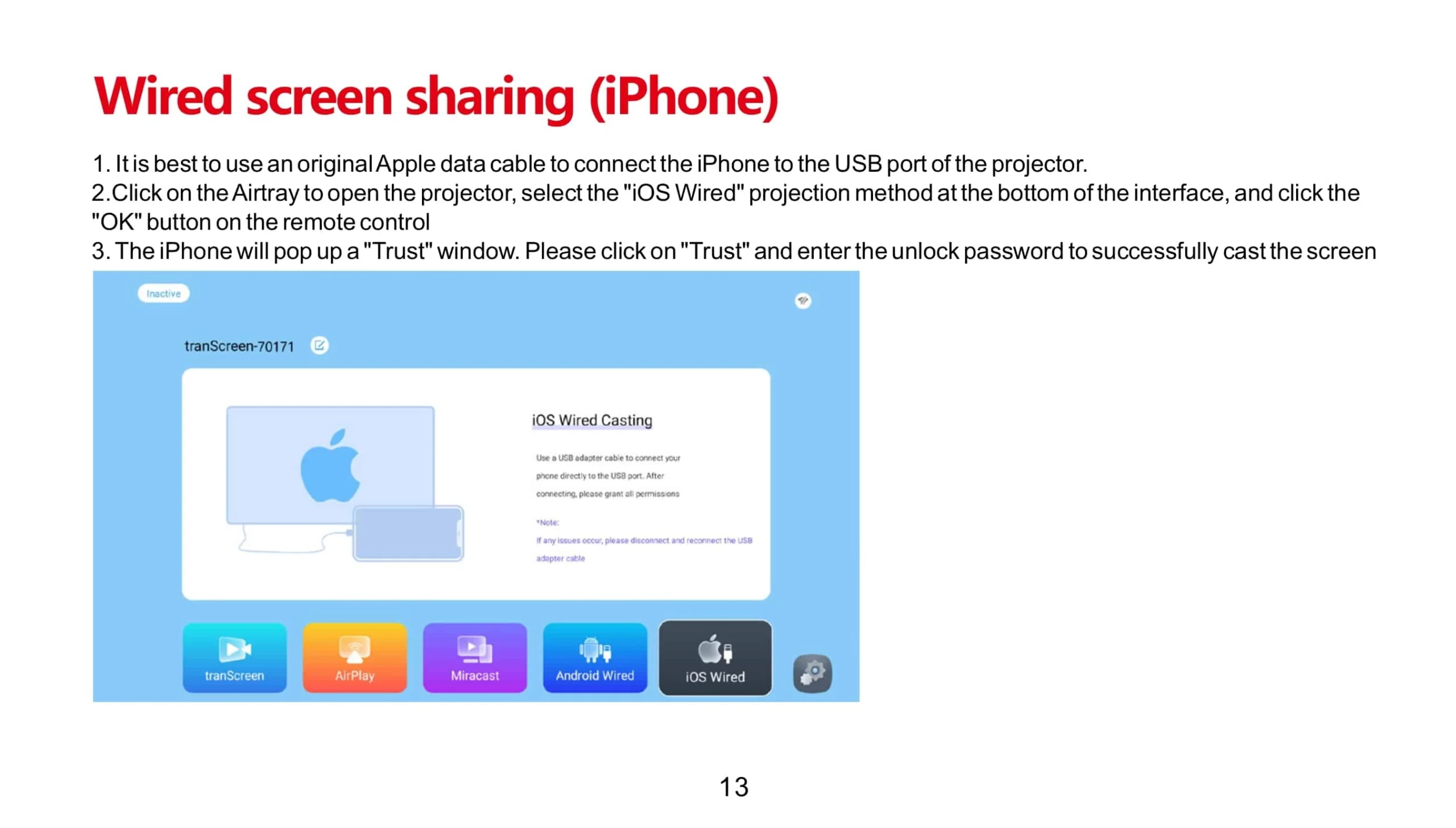 How to use miracast to mirror your phone’s screen to projector?插图17