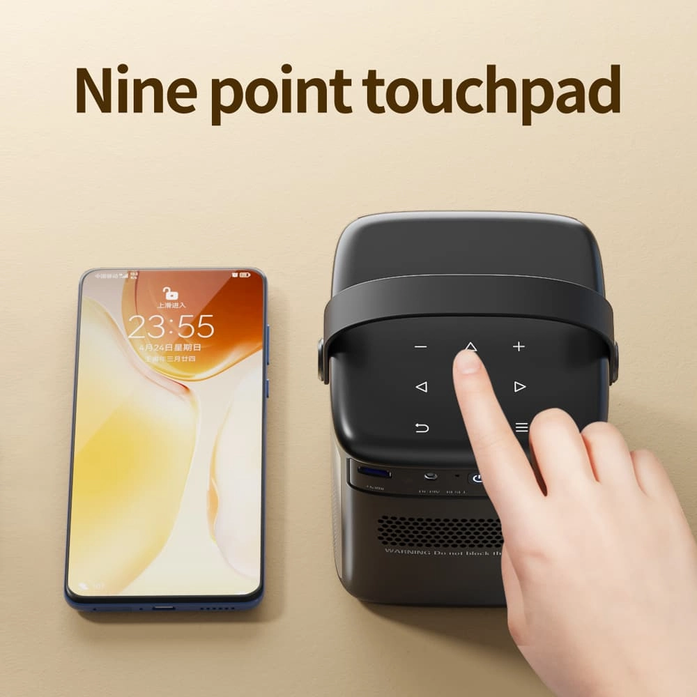 phone connecting projector