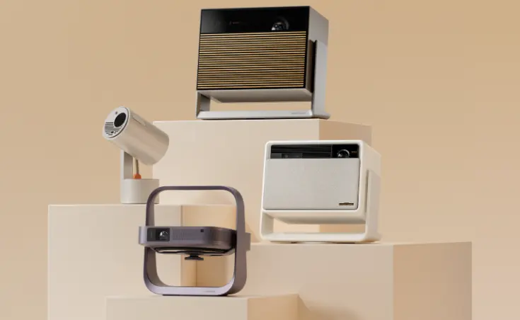 Projector News Hub: How XGIMI’s Global Strategy Redefined the Home Projector Market插图 Close-up of XGIMI Horizon Ultra projector with built-in Netflix shortcut