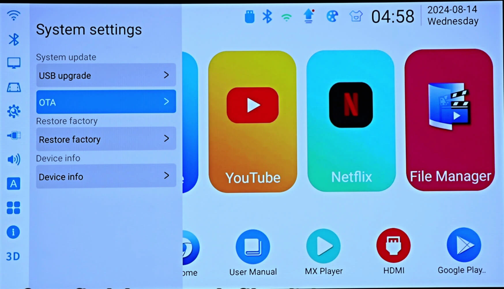 OTA update
