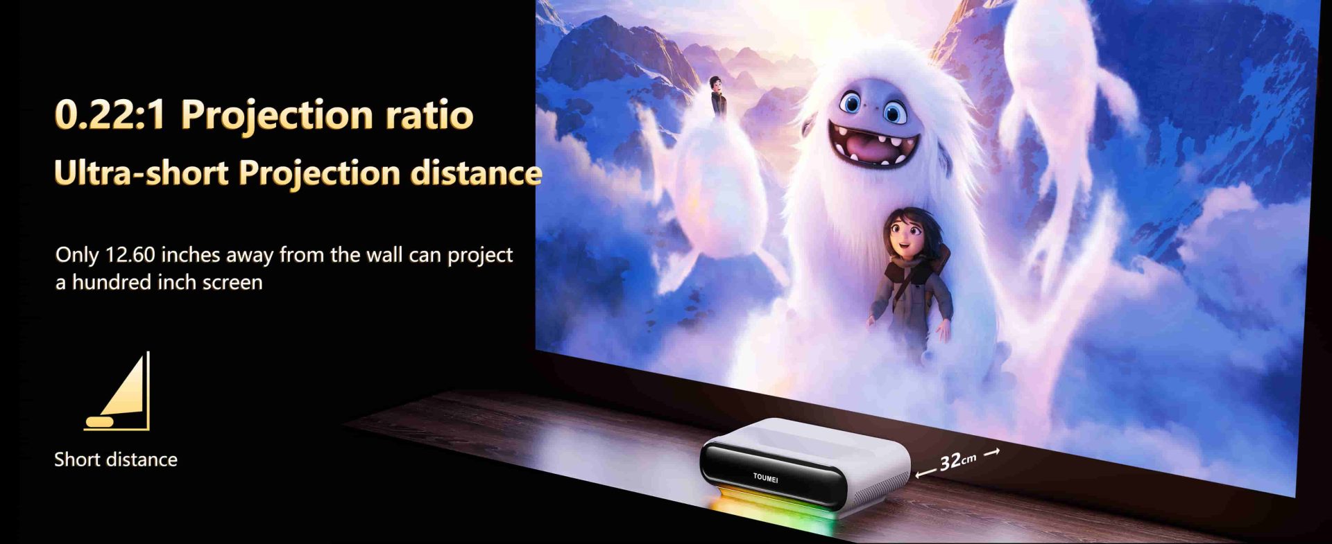 Toumei-S1-UST-Projector