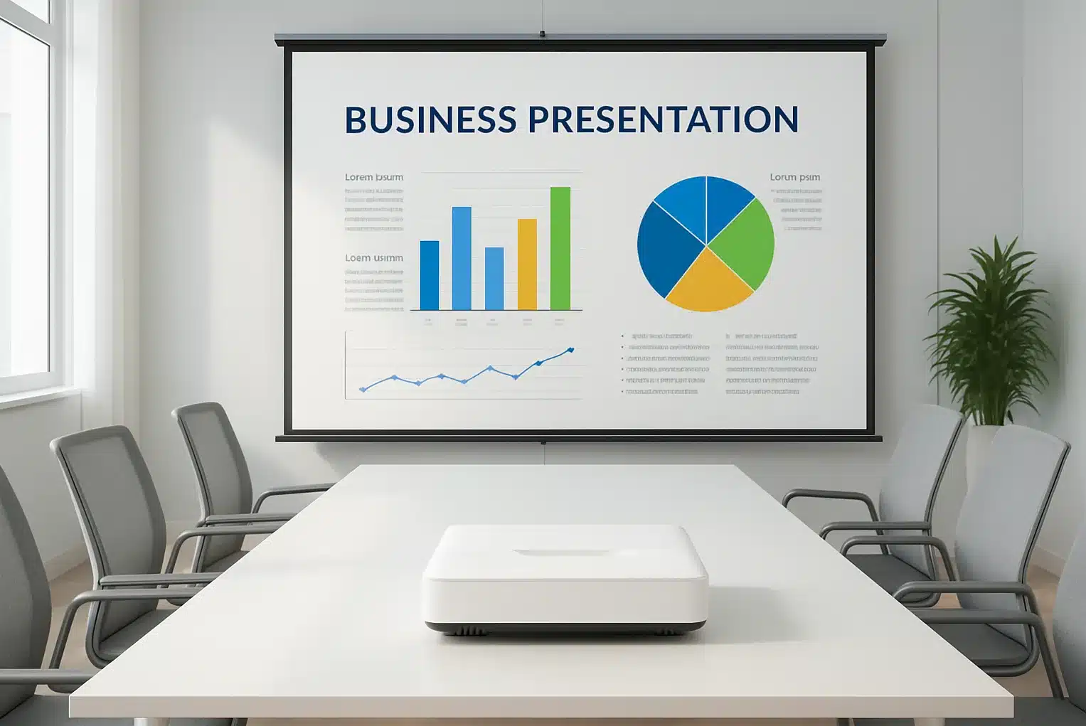 Business Meeting Projection Solution