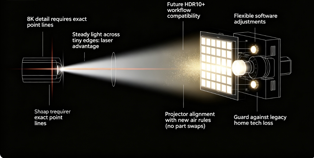 RGB Laser Projectors Redefining Home Theater Projector