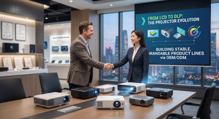 2026 Projector OEMODM Guide How We Help Amazon Private-Label Sellers and B2B Buyers Build DLP Projector Brands