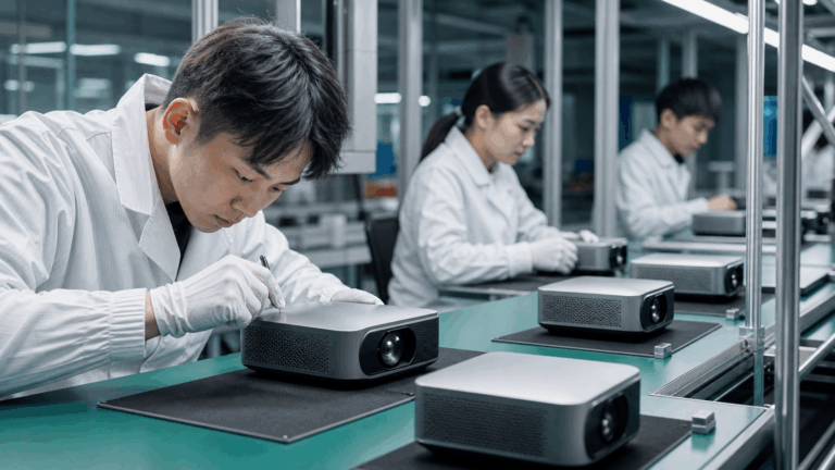 OEM Projector Assembly and Quality Inspection